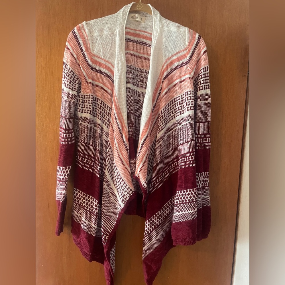 Hollister Cream Knit Top